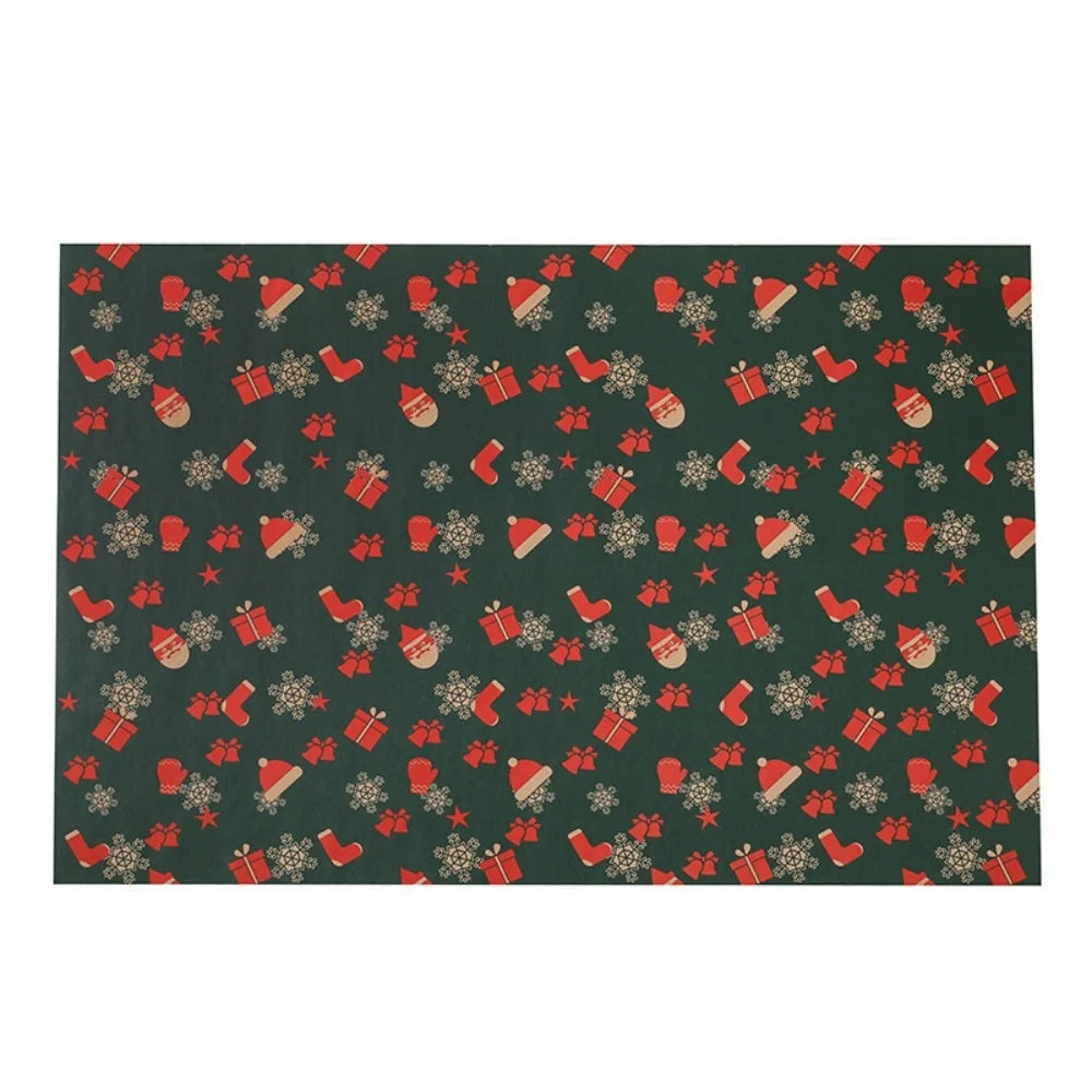 Christmas Gift Wrapping Paper 50x74cm – Festive Holiday Wrap