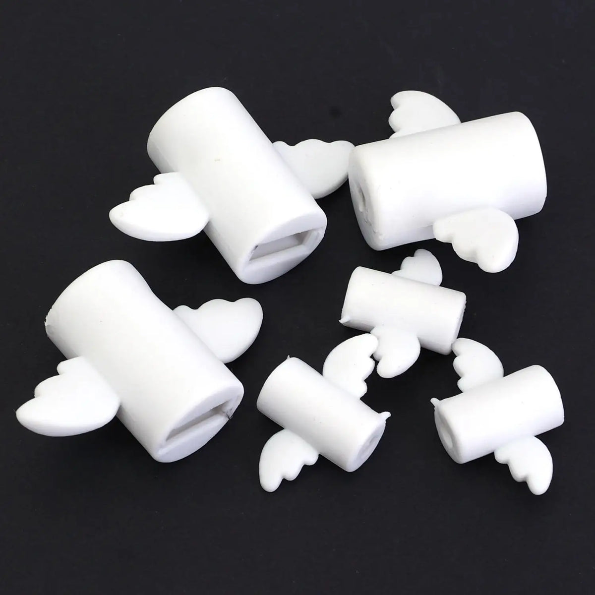 Silicone Wing Cable Protector for iPhone – Bat & Angel Style