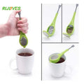 Silicone Tea Infuser – Measure, Steep, Swirl & Press Strainer