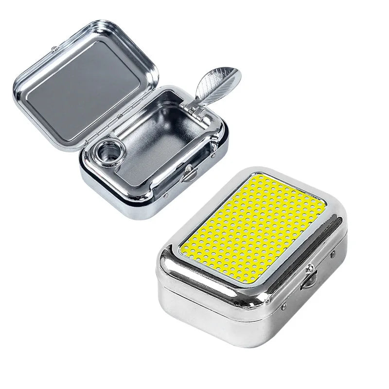 Mini Pocket Ashtray – Portable Colorful Metal | NIFTY