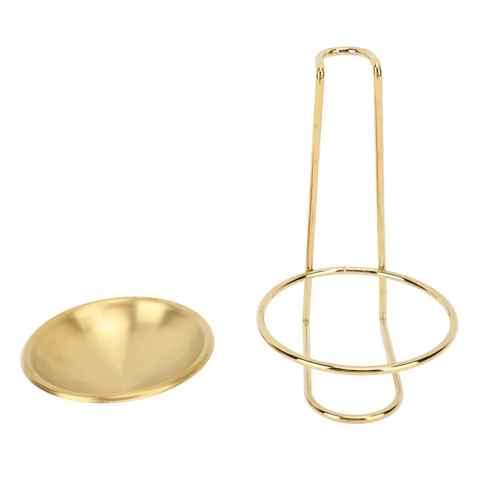 Stainless Steel Vertical Spoon Rest & Ladle Holder | 4.3"