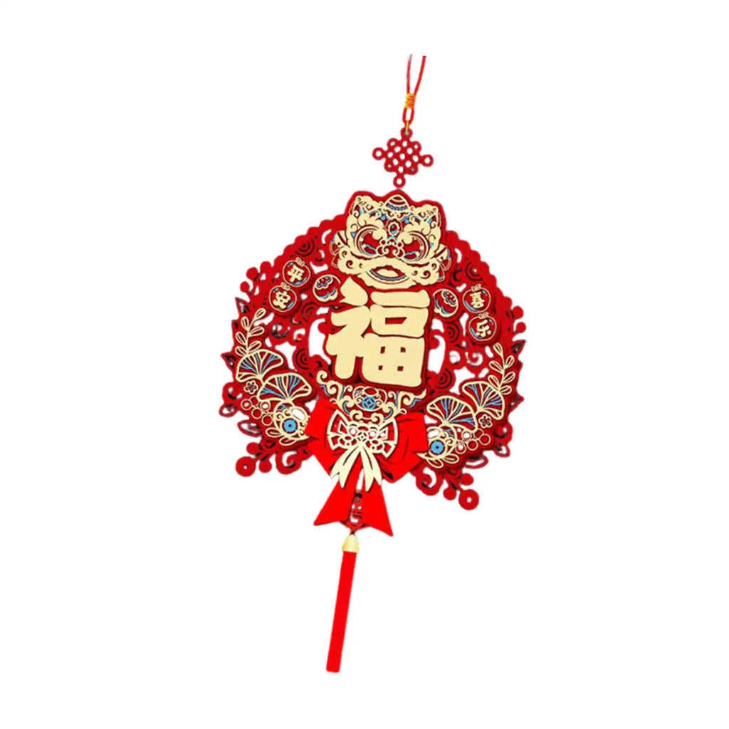 Zodiac Lunar New Year Hanging Ornament | Tassel Door Décor