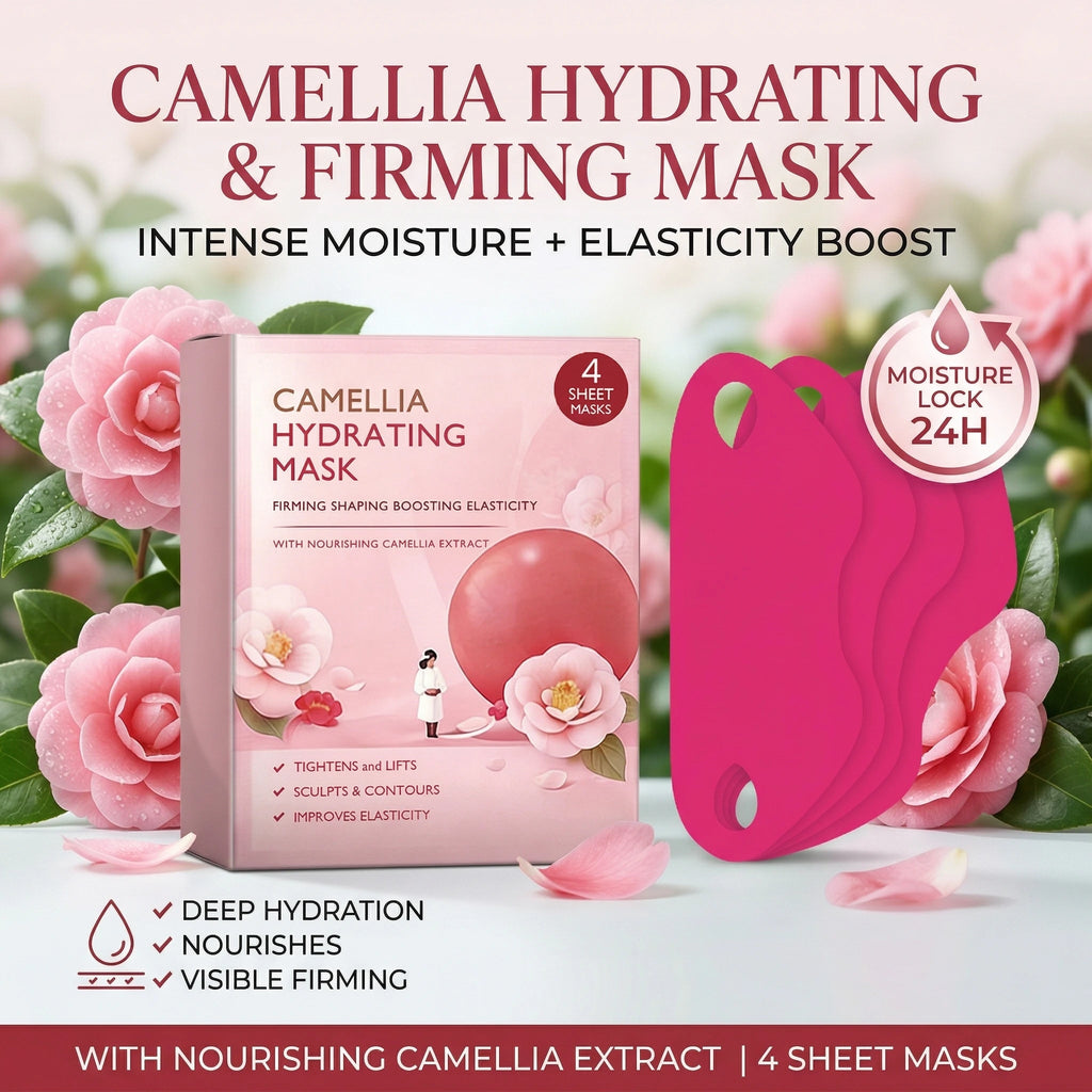 Camellia Hydrating Jawline Firming Mask | V-Shape Face Lift
