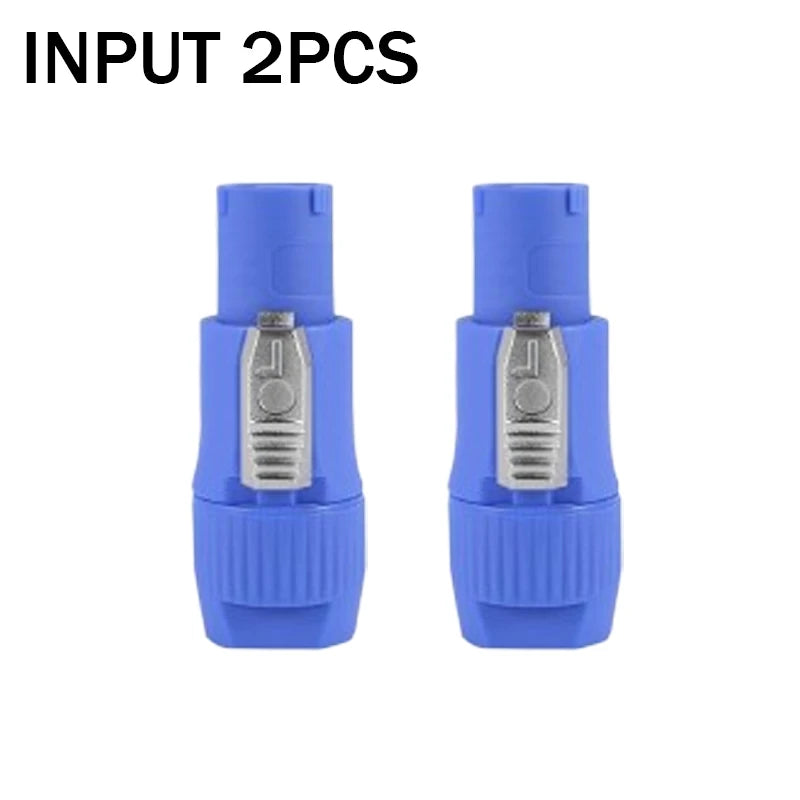 20A 250V 3-Pin Powercon Male Plug – Stage & Audio Adapter