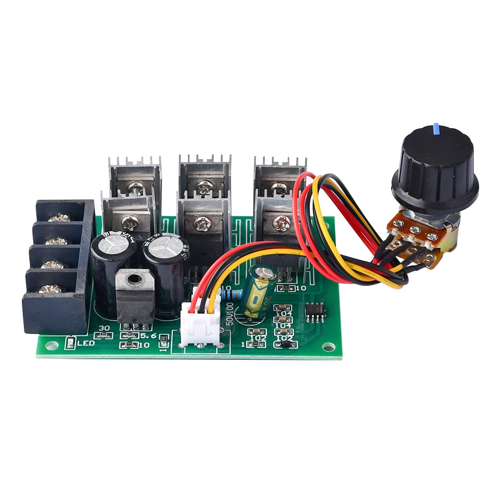 DC 9-55V 40A PWM Motor Speed Controller – 2000W Module
