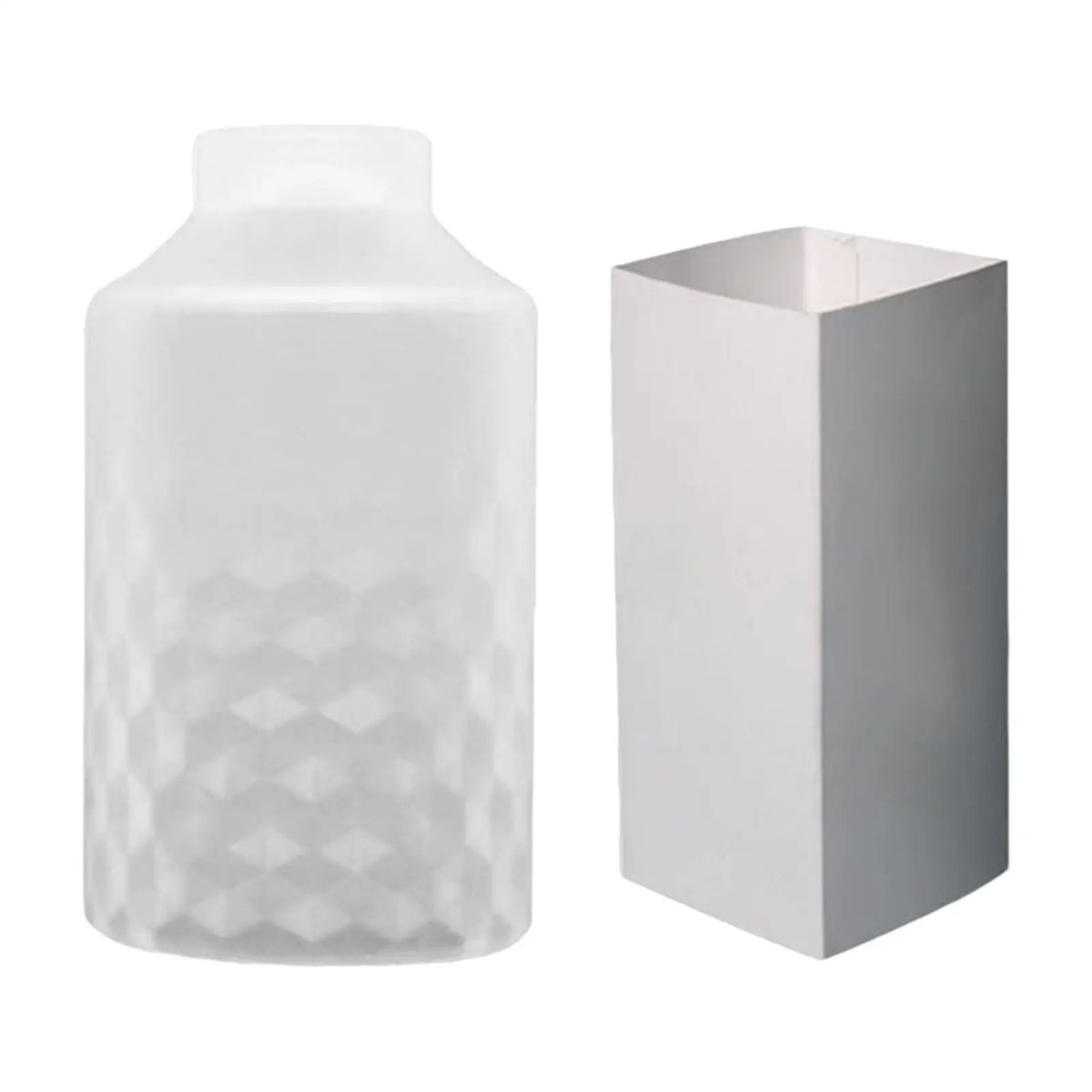 3D Cylindrical Silicone Mold – Candle Soap Resin Casting