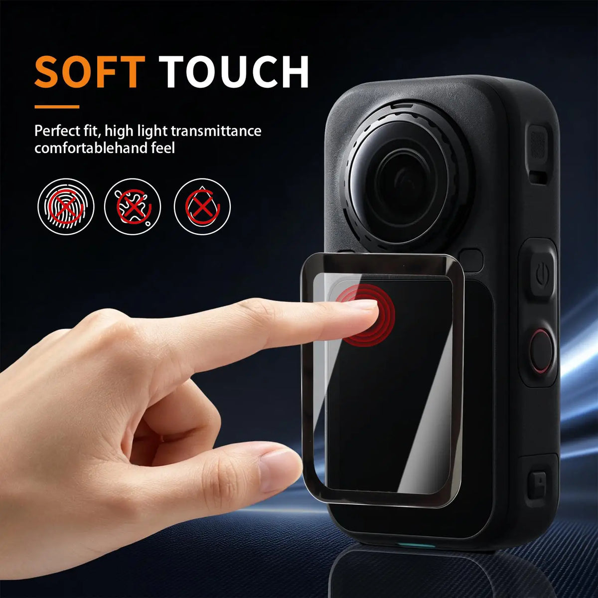 Insta360 X6 HD Soft Screen Protector Anti-Scratch Film