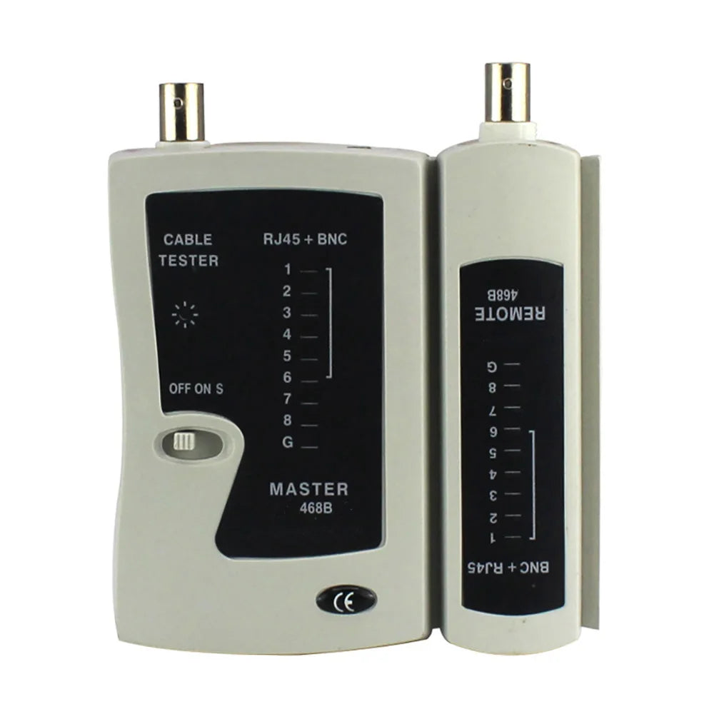 BNC & RJ45 Network Cable Tester – Cat5 Cat6 Cat7 UTP Kit