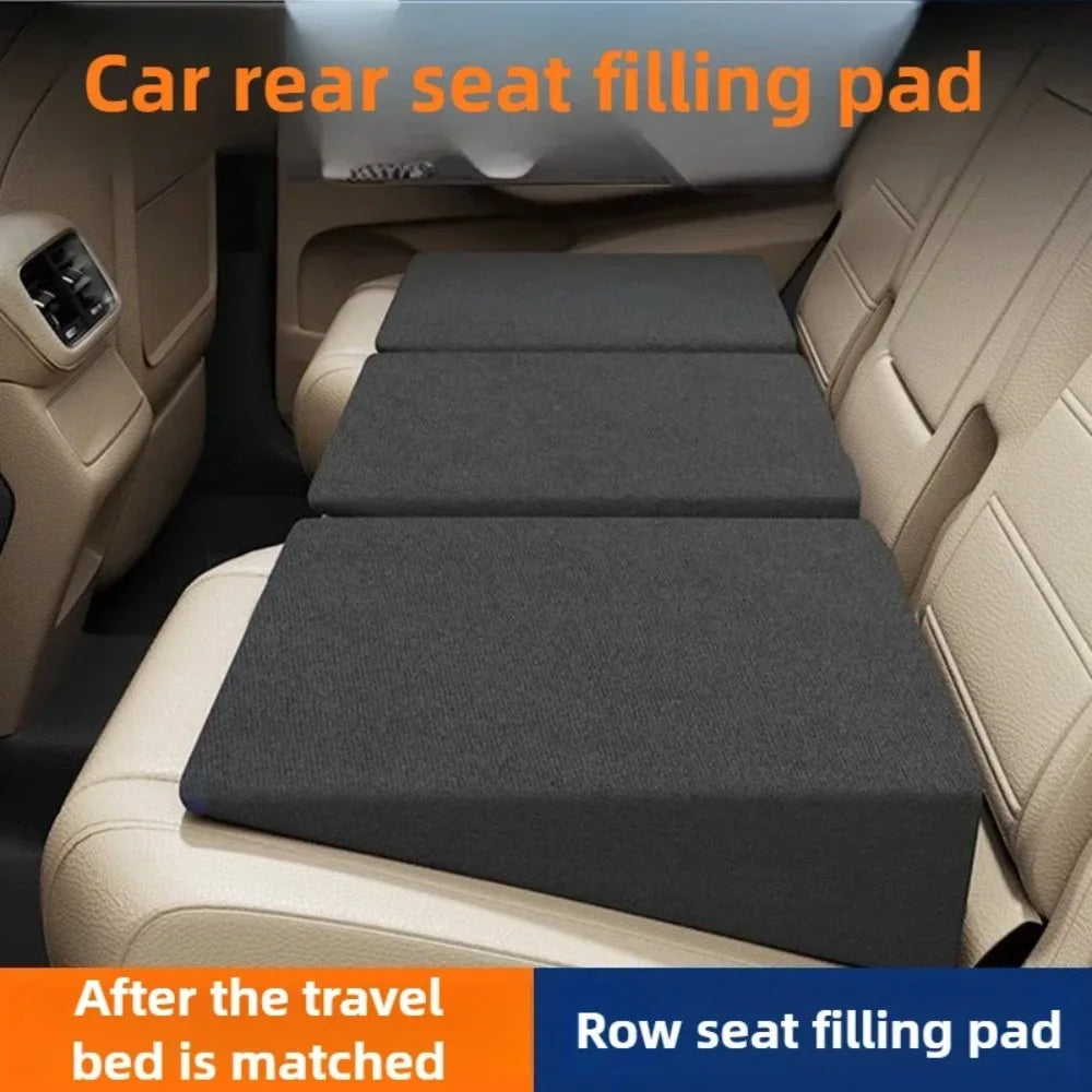Memory Foam Car Seat Cushion – Height Boost & Leveling Pad