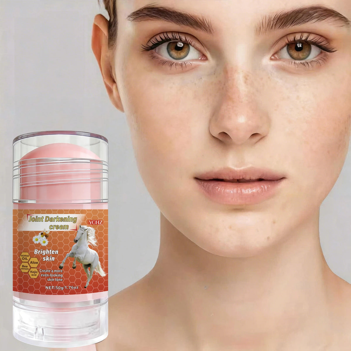 YCHZ Bee Venom & Horse Oil Brightening Stick 50g – Unisex
