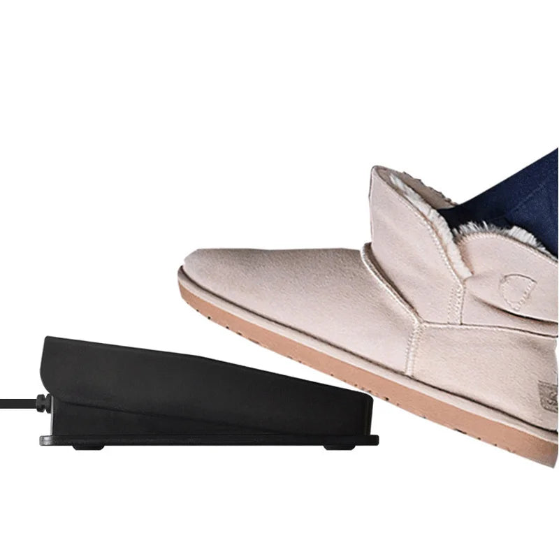 OULLX USB Foot Pedal Switch – Programmable PC Keyboard Adapter