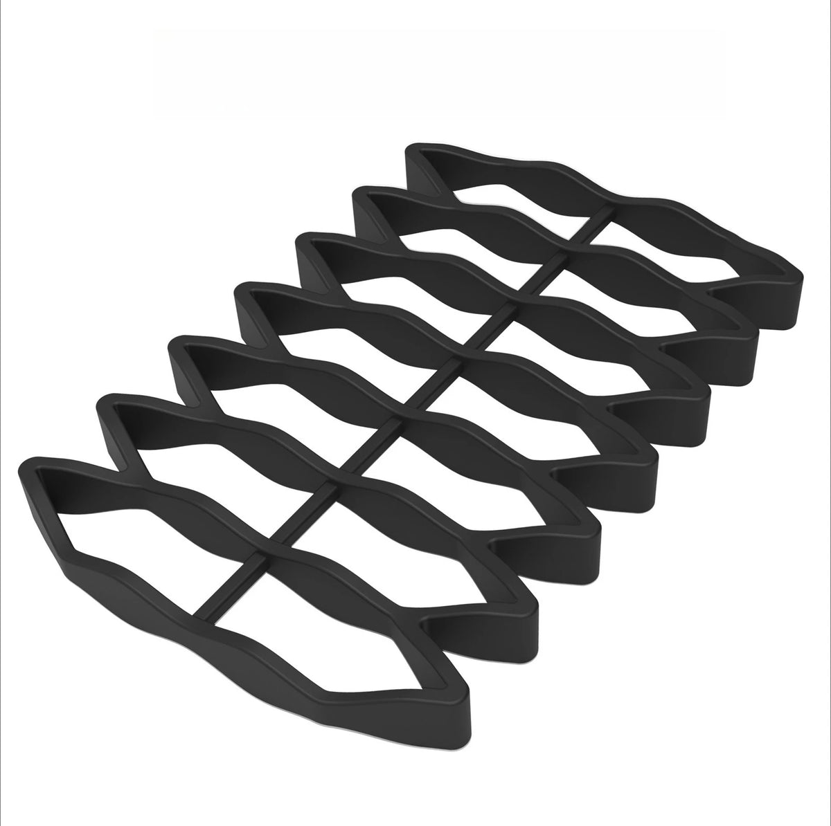 Hollow Silicone Trivet Mat – Heat Resistant Non-Slip Pot Pad