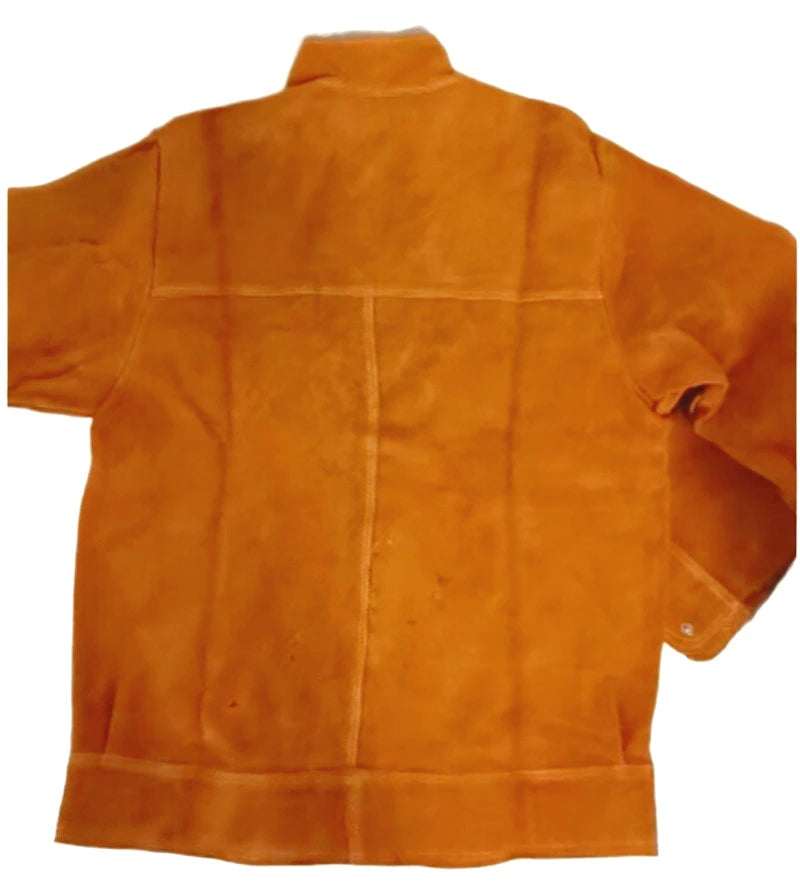 Cowhide Leather Welding Suit – Protective Tops & Pants Set