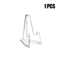 Acrylic Triangle Display Stand – Coin, Card & Phone Holder