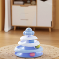 3-Layer Ball Cat Turntable & Octopus Teaser Toy | Pet Puzzle