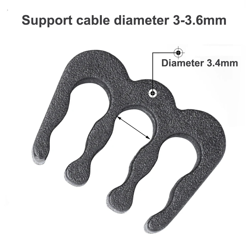 24-Piece PC Cable Comb Set – 6/8/24 Pin Power Cable Organizer