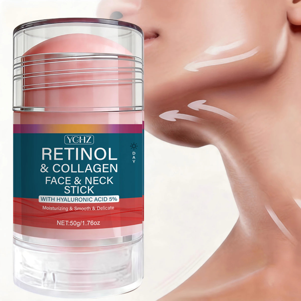 YCHZ Retinol Collagen Facial Care Stick | 5-in-1 Moisturizer