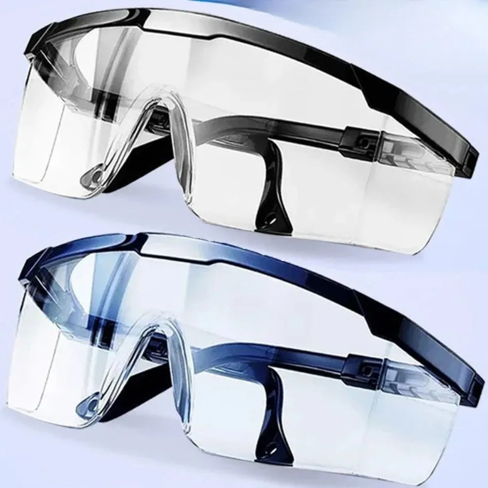12-Pack Safety Glasses – Wind, Dust & Splash Protective Eyewear