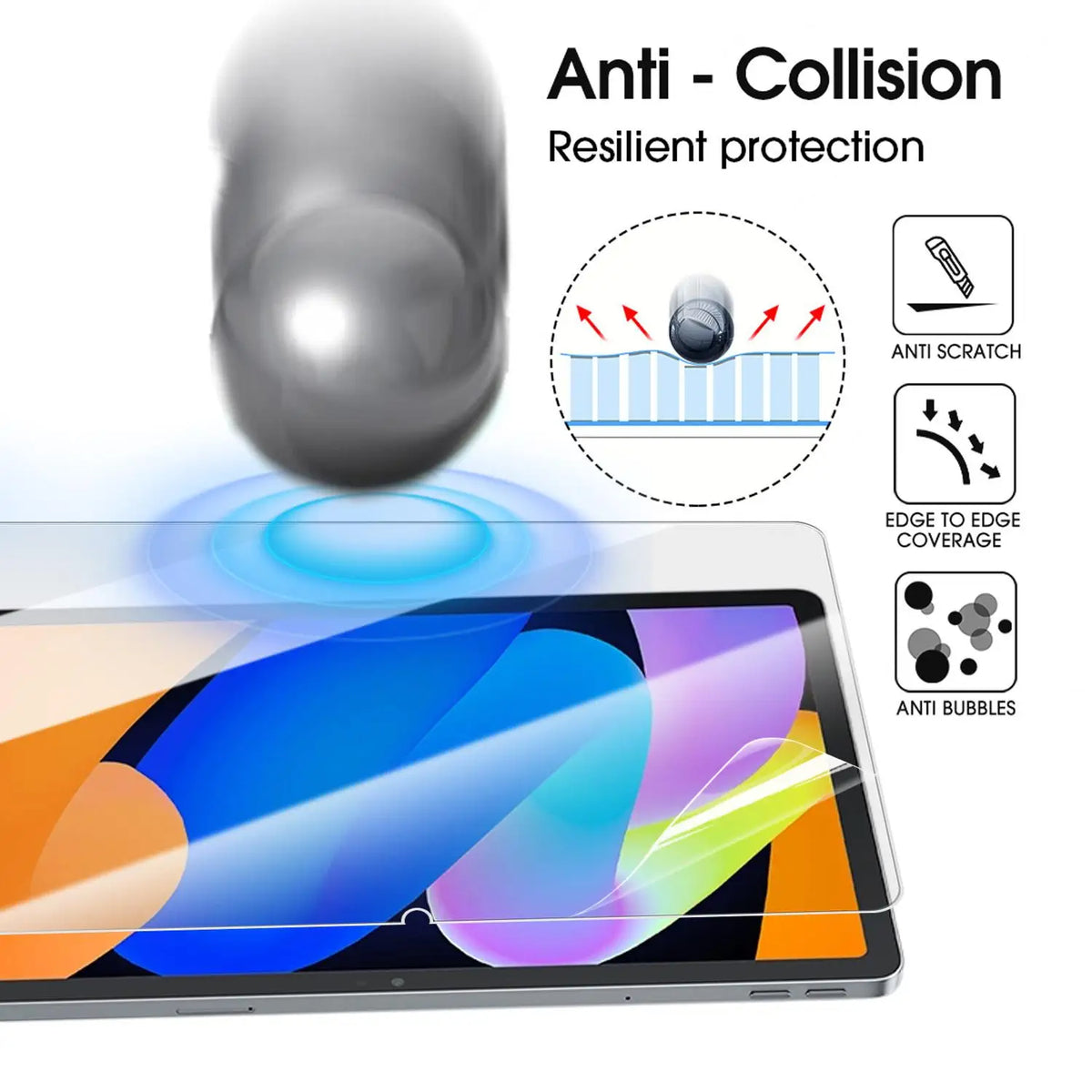 TPU Screen Protector for Lenovo Xiaoxin Tab 11 – Clear Film