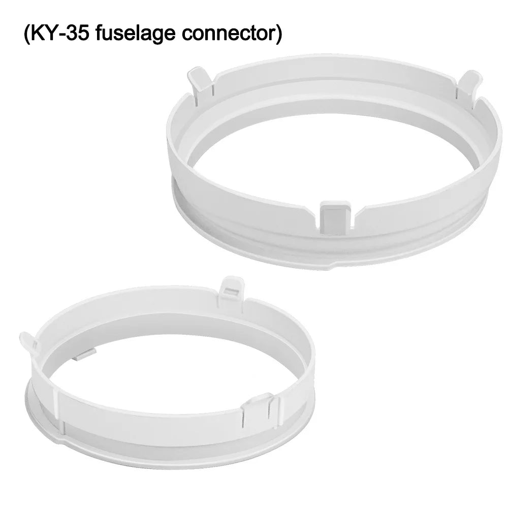 AC Exhaust Hose Connector | Round & Square Duct Adapter