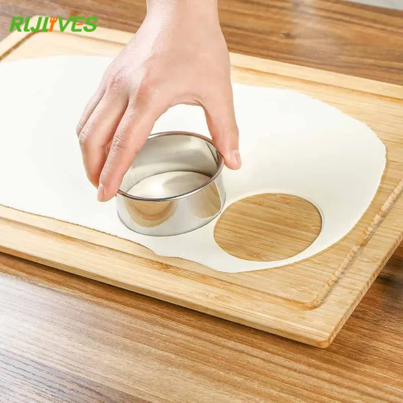 3-Piece Stainless Steel Dumpling Maker & Pastry Cutter Set