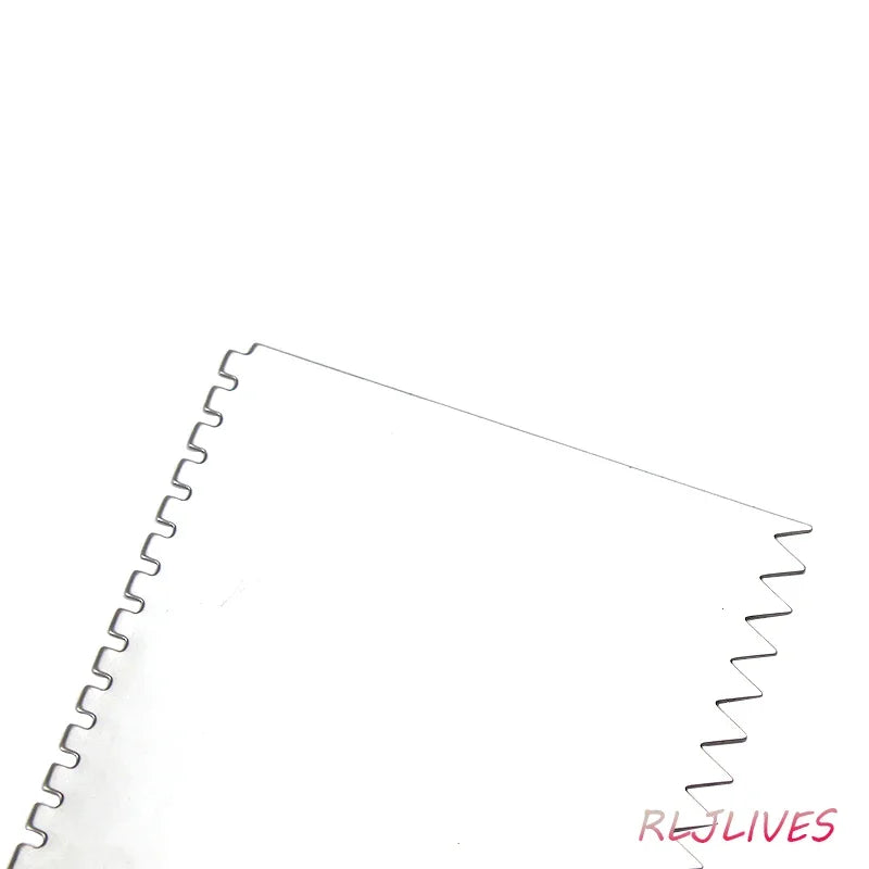 Stainless Steel Serrated Clay Scraper & Pottery Sculpting Tool