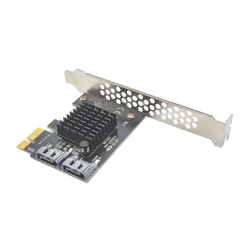 PCIe to SATA 3.0 Adapter 2-Port 6Gbps ASM1061 Controller