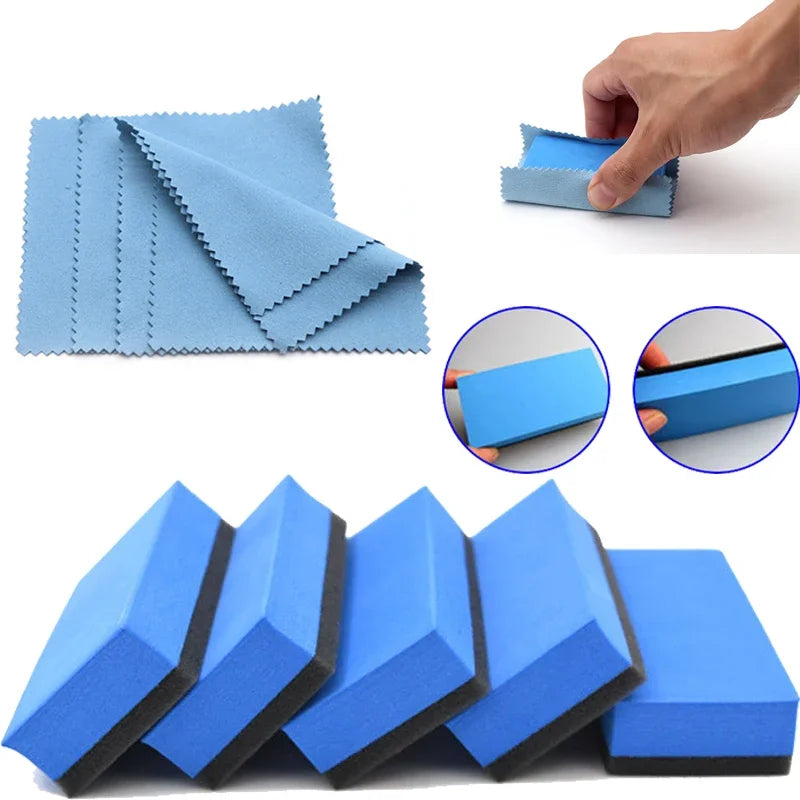 Ceramic Coating Applicator Kit – Sponge & Microfiber Cloth