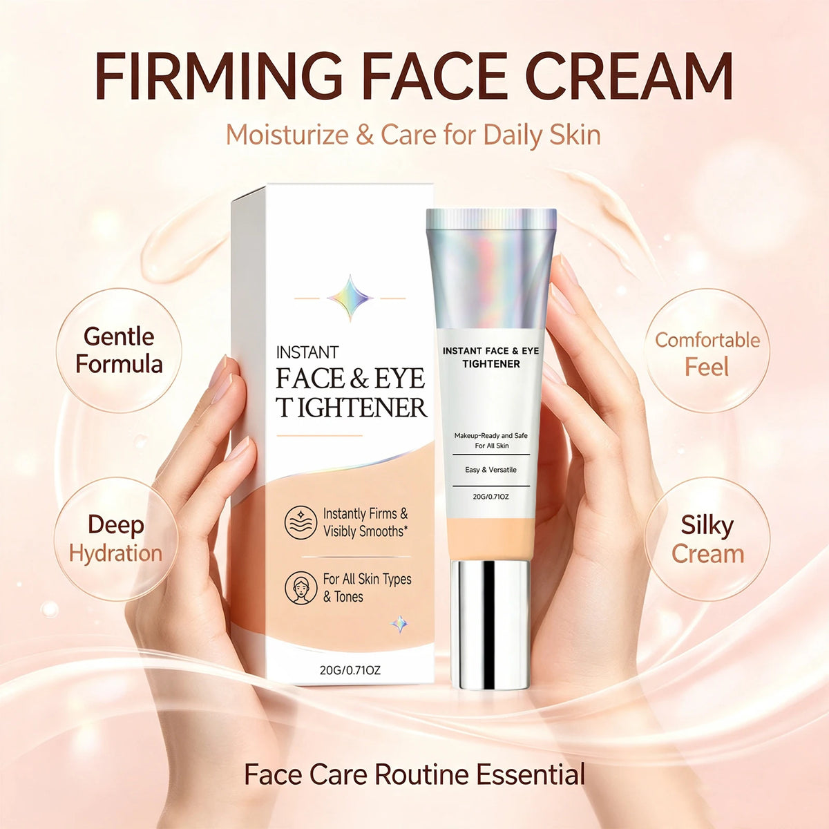 Firming Face Cream – Smoothing, Tightening & Moisturizing