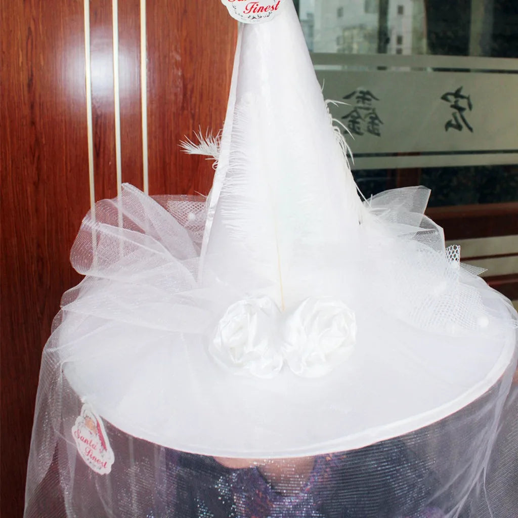 Pointed Cone Witch Hat – Halloween Cosplay & Fancy Dress