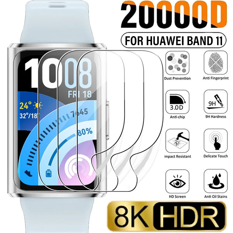 Hydrogel Screen Protector for Huawei Band 11 / 11 Pro – 5-20 Pcs