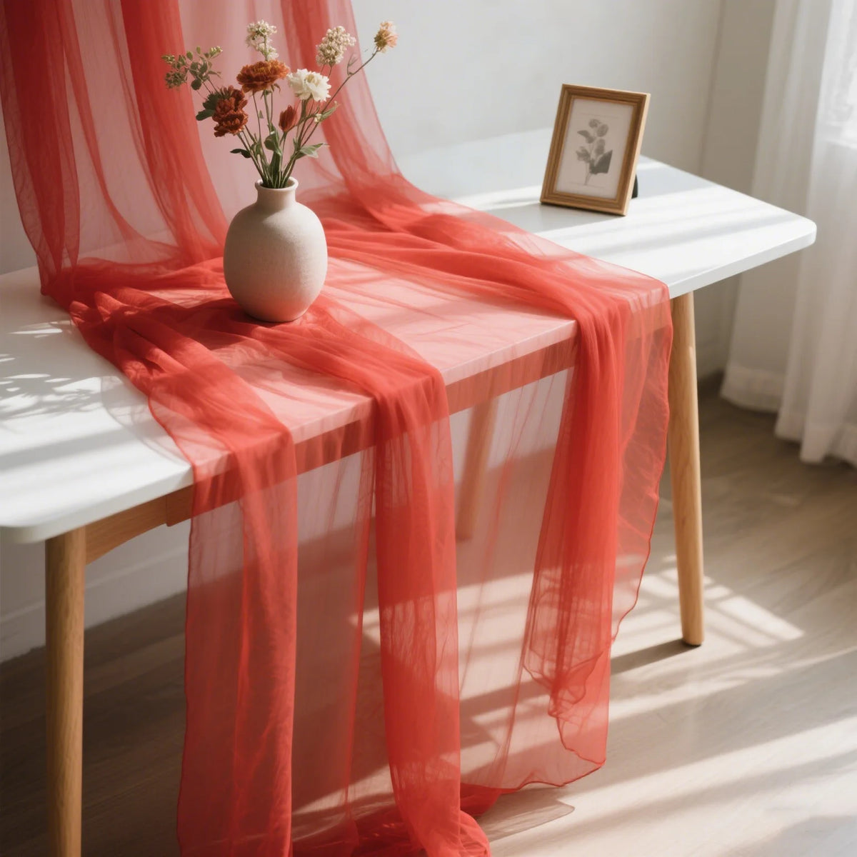 Pearl Tulle Fabric – Soft Mesh Yarn for Weddings & DIY Decor