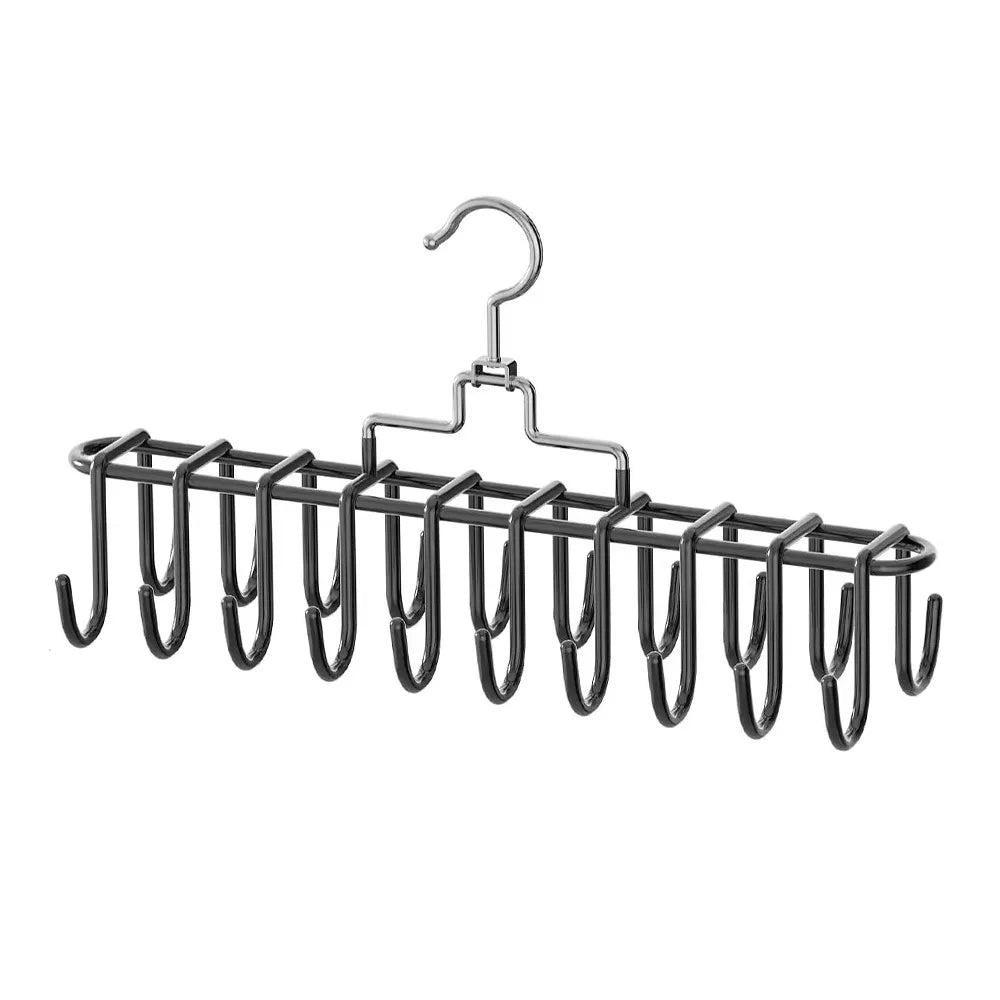 Multifunctional Suspender Hanger Rack – Wardrobe & Bag Organizer