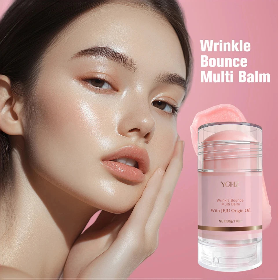 YCHZ Korean Pink Moisturizing Stick – Collagen Facial Essence