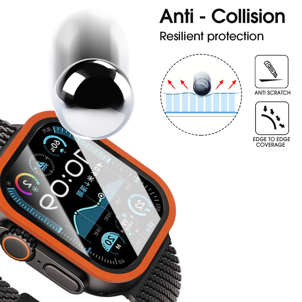 Metal Frame & Glass Screen Protector – Apple Watch Ultra 49mm