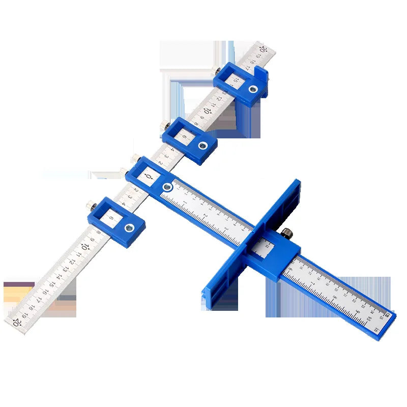 Adjustable Woodworking Drill Guide & Hole Locator Positioner