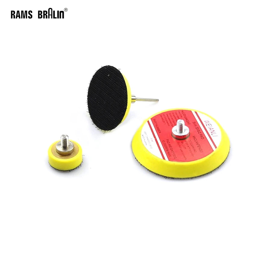 Sanding Back-Up Pad Holder & 3mm Mandrel for Sanding Disc