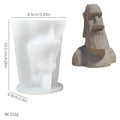Moai Guardian Silicone Mold – DIY Candle, Resin & Plaster Art