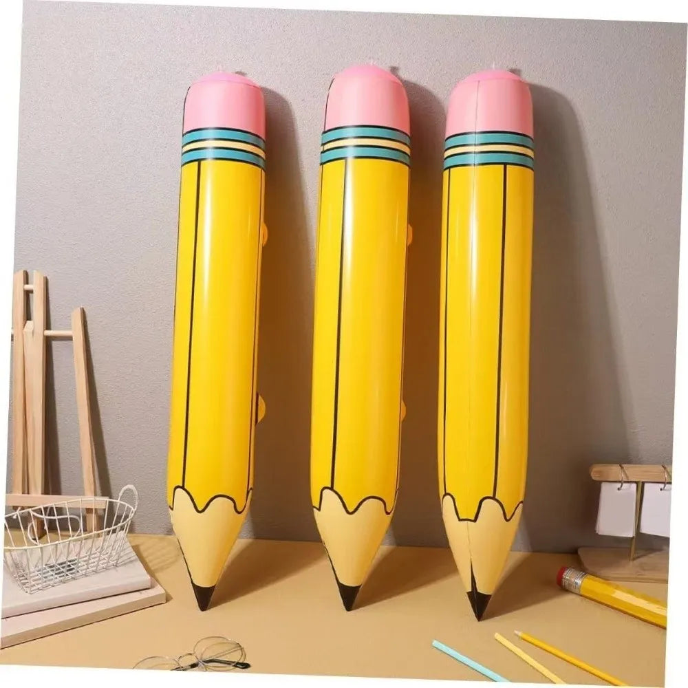 Giant Inflatable Pencil Photo Prop – Party & Graduation Fun