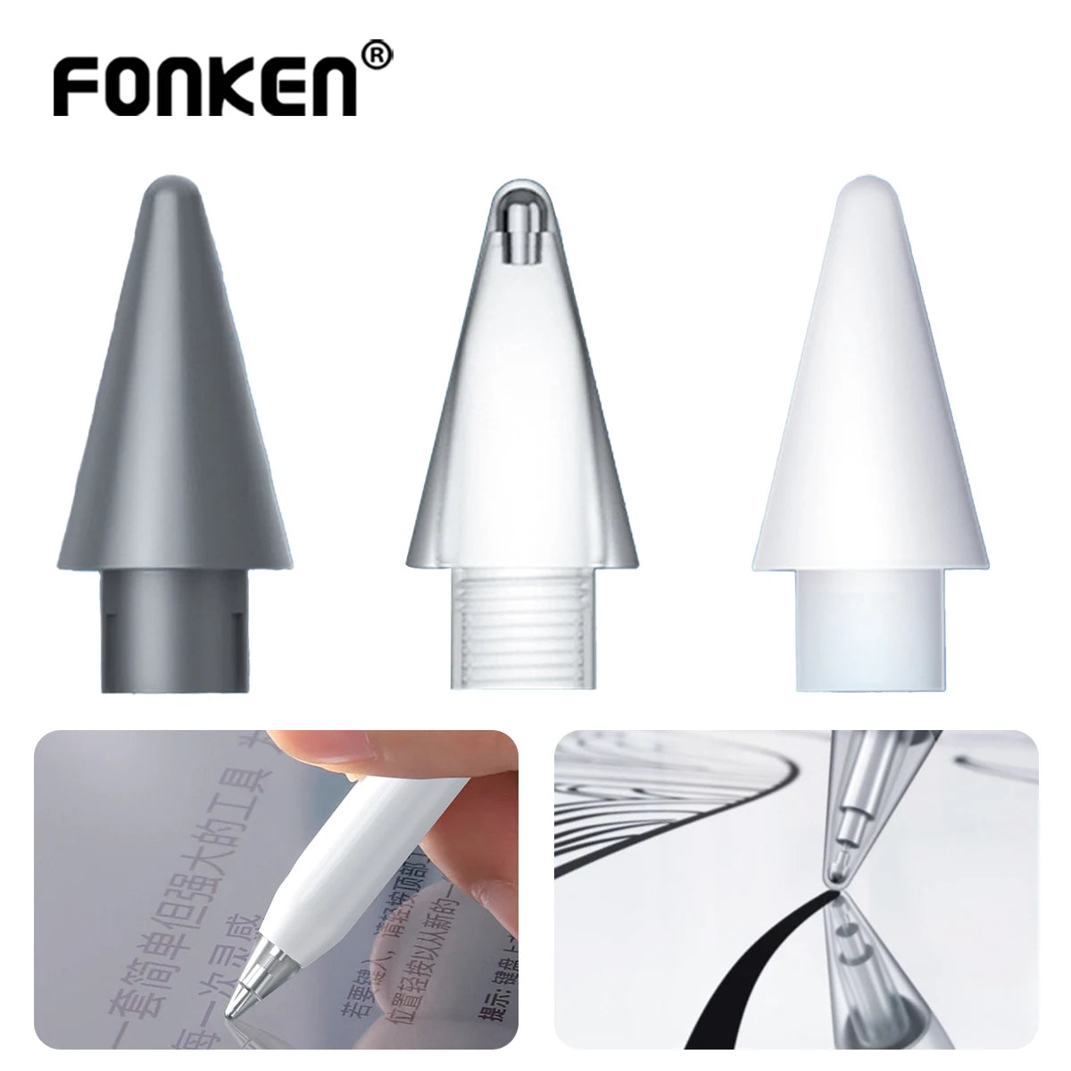 Huawei M-Pencil 2nd Gen Replacement Tips – FONKEN Stylus Nibs