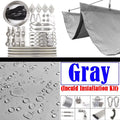 Retractable Wave Sunshade Canopy – Waterproof UV Block