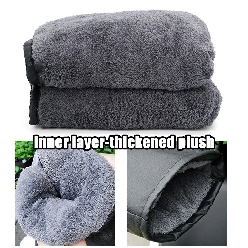 Winter Handlebar Mitts – Windproof Waterproof for E-Bike & Motorcycle