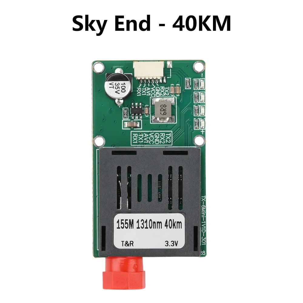 TTL Optical Transceiver Module DC 5.5–26V FC for Drones