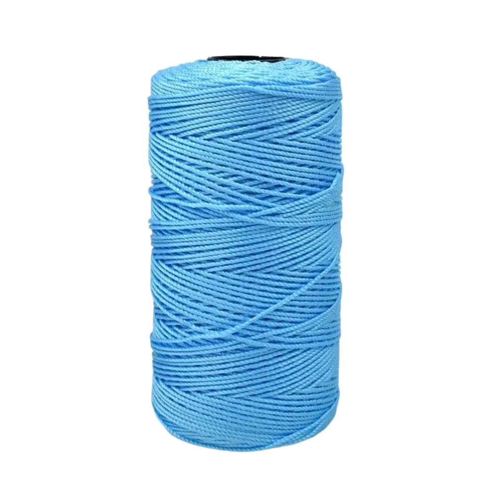 1.5mm Ice Cotton Silk Yarn 200m – Colored DIY Craft Thread