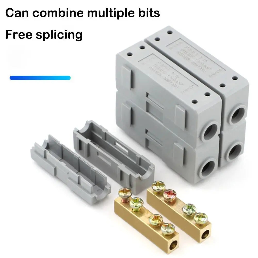 Brass Quick Wire Connector – High Power Splitter Terminal Block
