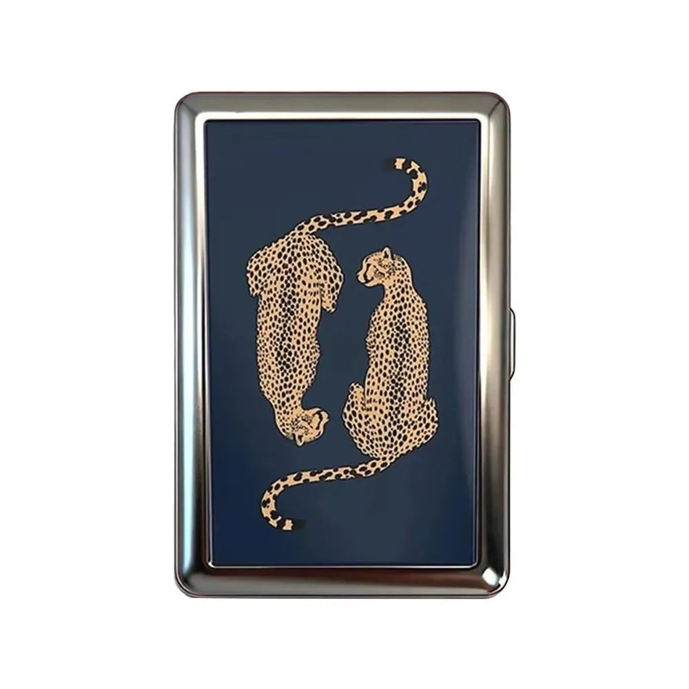 Vintage Metal Snap Card Case – ID & Credit Card Holder