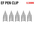 Fountain Pen Replacement Nibs EF 0.38mm & F 0.5mm – 5/10/20 Pack