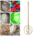 Cement Mixing Rod | Square Handle Paint Mixer Drill Attachment