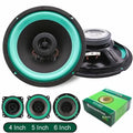 Universal HiFi Coaxial Car Speakers 4/5/6 Inch – 100W/160W