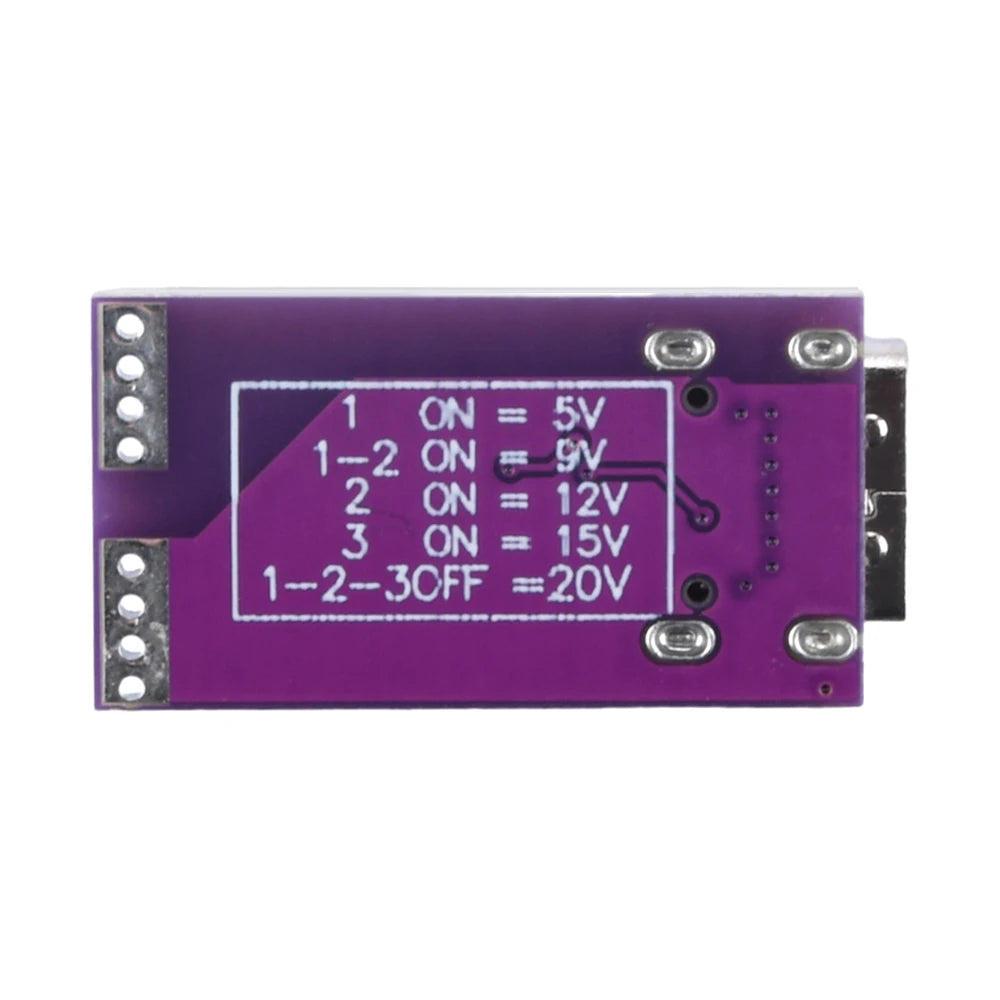 PD 100W Fast Charging Module Type-C 5V–20V 5A Simulator